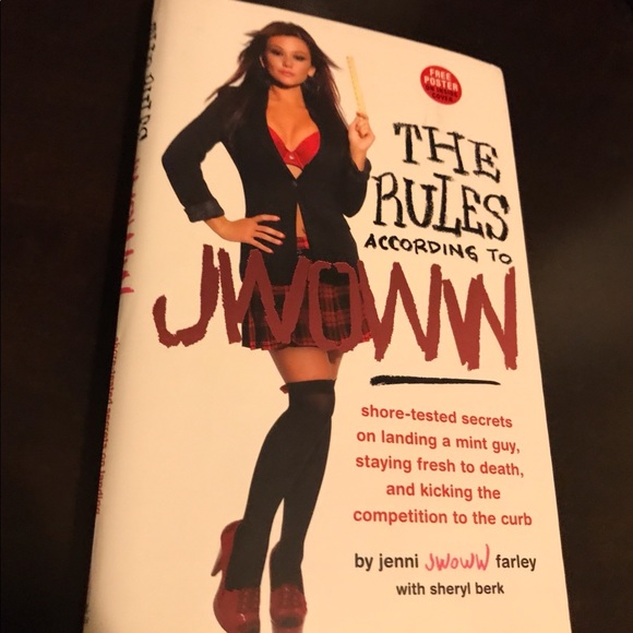 The Rules According To JWoWW by Jenni Farley (Hardcover) - Picture 1 of 9